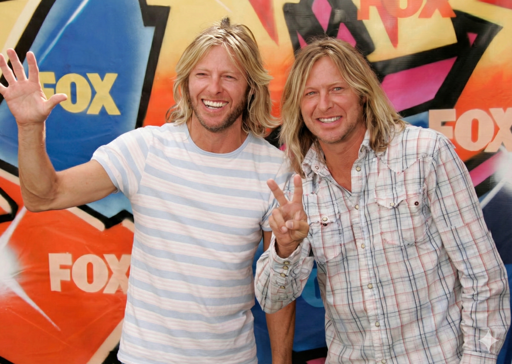 Pepper and chip foster at a private event